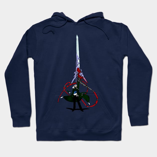 Mega Sword Hoodie by Bajingseng